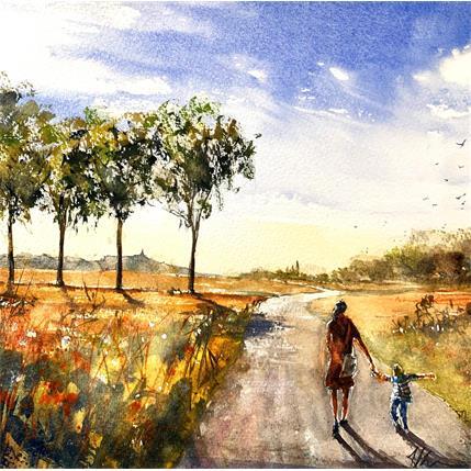 Painting Sans Souci  by Jones Henry | Painting  Watercolor