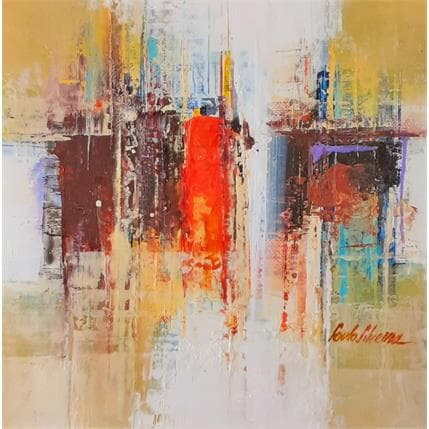 Peinture Gratidao par Silveira Saulo | Tableau Abstrait Acrylique