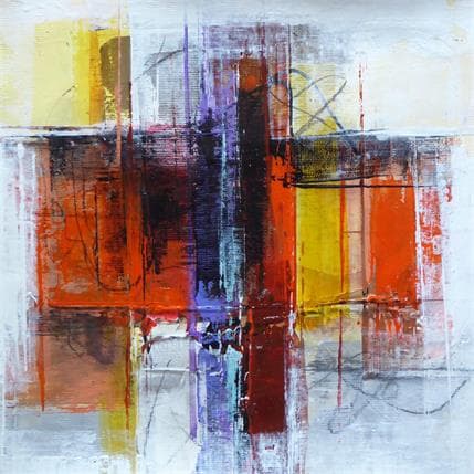 Painting Poesia by Silveira Saulo | Painting Abstract Acrylic