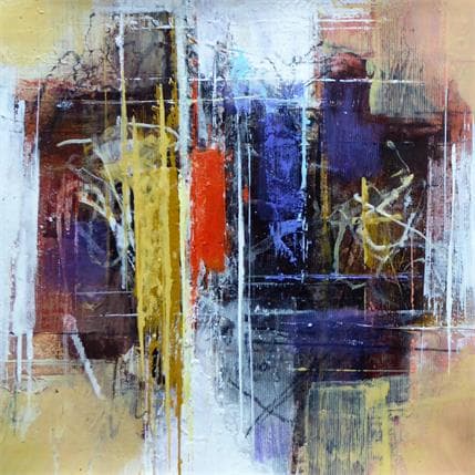 Painting Contigo by Silveira Saulo | Painting Abstract Acrylic