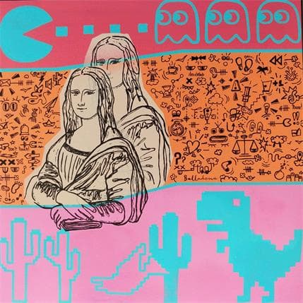 Peinture Ghost par Belladone | Tableau Pop-art Acrylique Icones Pop