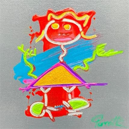 Painting Beert by Perrotte | Painting Abstract Acrylic Child