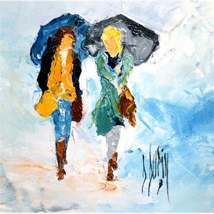 Peinture Les Demoiselles par Dupin Dominique | Tableau  Huile