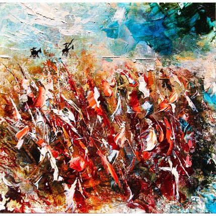 Painting Don Quixote on the Line by Reymond Pierre | Painting Figurative Oil Landscapes, Life style