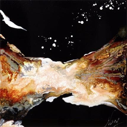 Peinture C1679 par Naen | Tableau Abstrait Acrylique Minimaliste