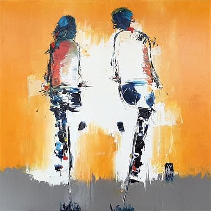 Peinture Amoureux par Raffin Christian | Tableau  Huile