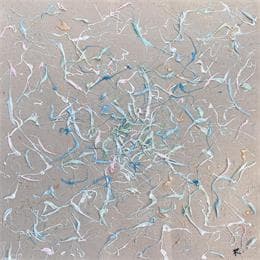 Painting Pour l'amour de la poésie by Cantin Rose | Painting Subject matter Acrylic Minimalist