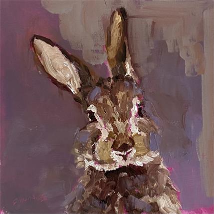 Painting JEANNOT by Morales Géraldine | Painting Figurative Acrylic, Oil Animals, Pop icons