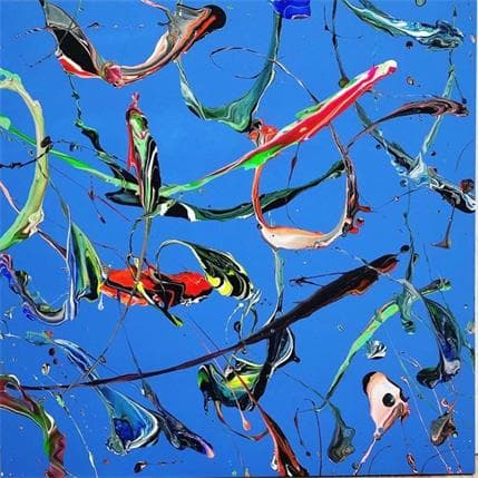 Peinture Azul par Mestres Sergi | Tableau  Graffiti