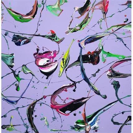 Peinture Lila par Mestres Sergi | Tableau  Graffiti