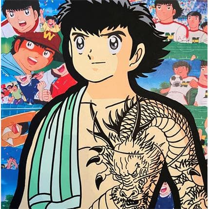 Peinture Olive et tom par Kalo | Tableau Pop-art Collage, Graffiti, Posca Icones Pop