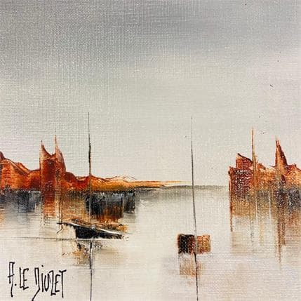 Peinture Compo Colmarine 122 par Le Diuzet Albert | Tableau  Huile