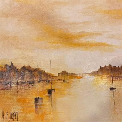 Peinture Marine Compo 226 par Le Diuzet Albert | Tableau  Huile