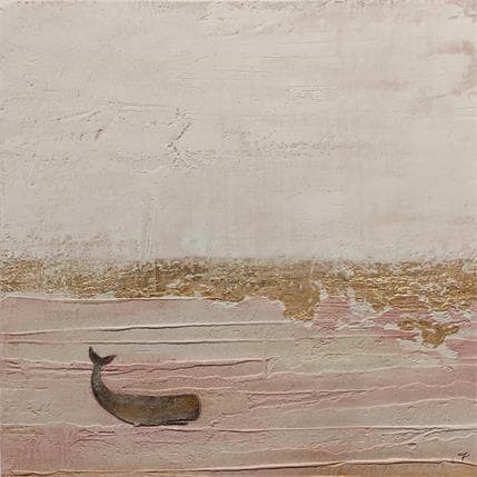 Pintura Bon bon por Roma Gaia | Pintura Figurative Sand Animals