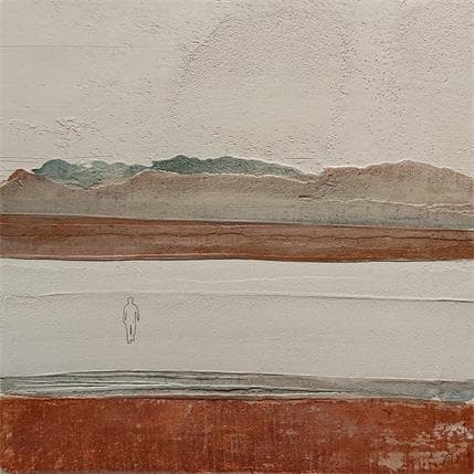 Pintura Come prima por Roma Gaia | Pintura Figurative Sand Life style