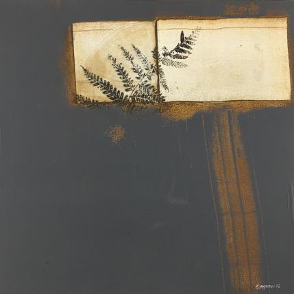 Peinture ISCH par Reymann Daniel | Tableau Abstrait Acrylique Minimaliste, Nature