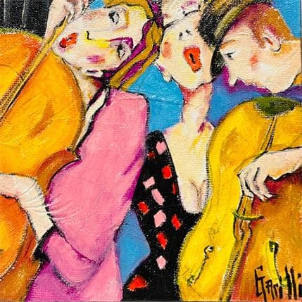 Peinture Love melody par Garilli Nicole | Tableau