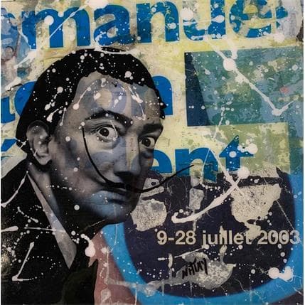 Painting Coucou Manu ! by Nathy | Painting Pop-art Pop icons