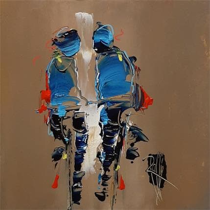 Peinture Chocolat par Raffin Christian | Tableau Figuratif Huile Scènes de vie