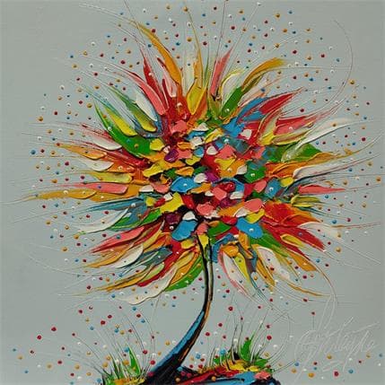 Peinture L'Amour ardent par Fonteyne David | Tableau Figuratif Acrylique, Huile Paysages