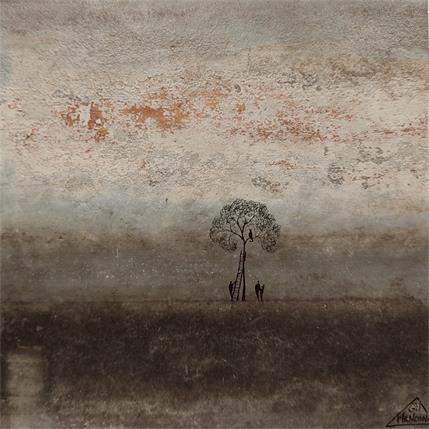 Peinture Merry par Manconi Gil | Tableau Figuratif Métal Minimaliste