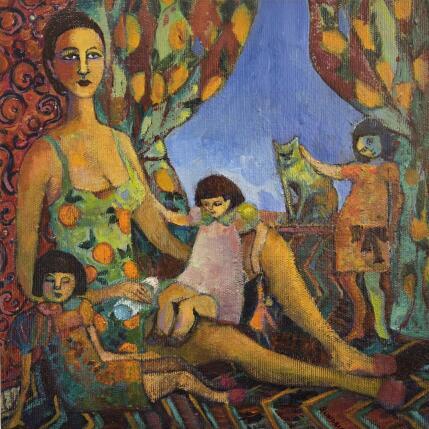 Peinture Nap time par Sundblad Silvina | Tableau  Acrylique