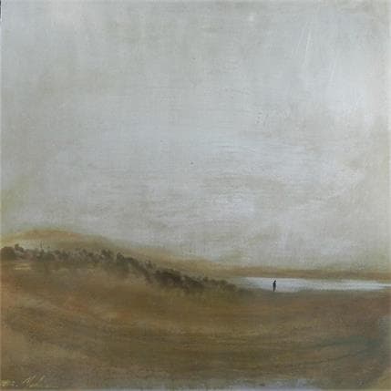 Peinture Paysages du Haut Languedoc par Mahieu Bertrand | Tableau Art Singulier Métal Paysages