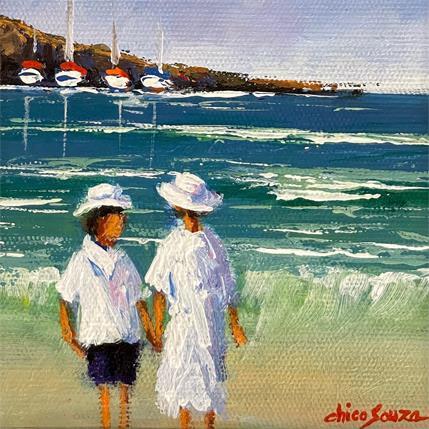 Peinture Amor inocente par Chico Souza | Tableau  Huile