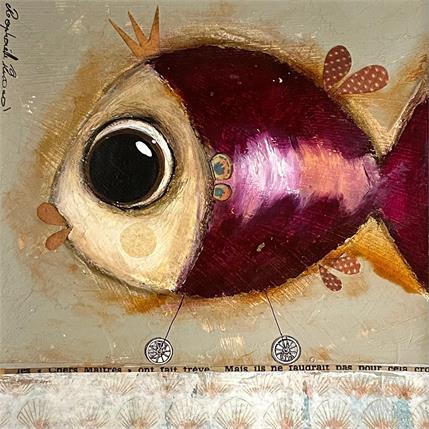 Peinture Poisson à roulettes par Penaud Raphaëlle | Tableau  Acrylique