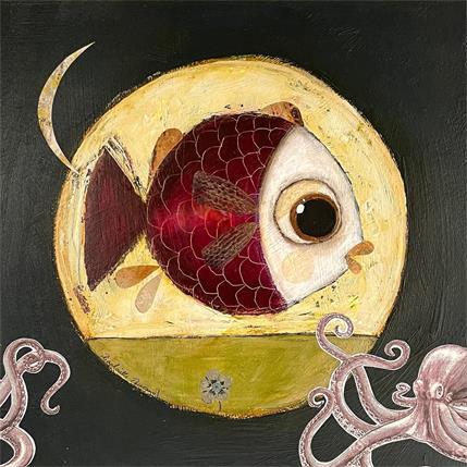 Peinture Le hublot par Penaud Raphaëlle | Tableau  Acrylique