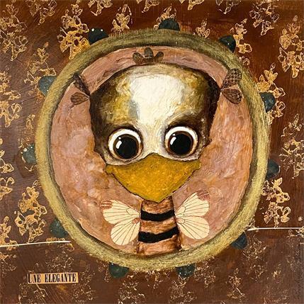 Peinture Une élégante encadrée par Penaud Raphaëlle | Tableau  Acrylique