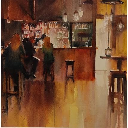 Peinture Elles pourraient être sœurs ! par Abbatucci Violaine | Tableau Figuratif Aquarelle scènes de vie