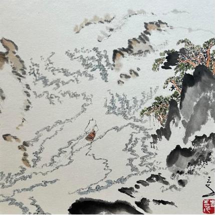 Peinture The swift current par Sanqian | Tableau