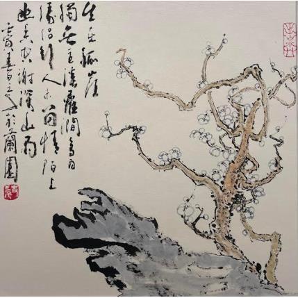 Peinture Stay Elegent par Sanqian | Tableau Figuratif Paysages