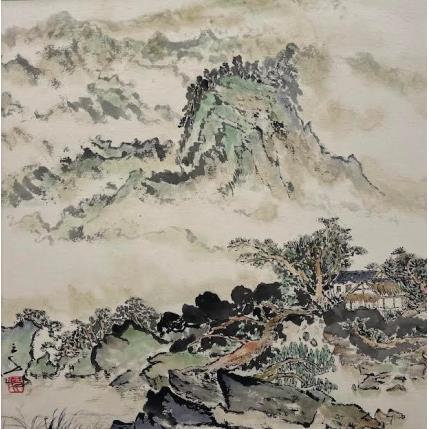 Peinture In spring par Sanqian | Tableau Figuratif Paysages