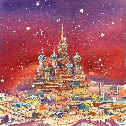 Peinture Saint Petersbourg par Volynskih Mariya  | Tableau Figuratif Aquarelle Architecture, Paysages, Urbain