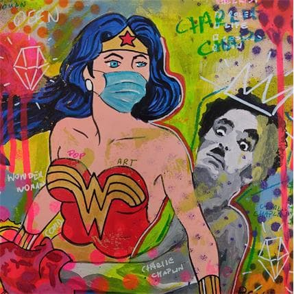 Peinture ST par Przemo | Tableau Pop-art Acrylique Icones Pop