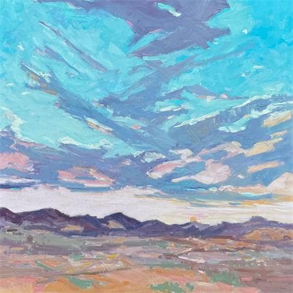 Painting Sunburst by Carrillo Cindy  | Painting Figurative Oil Landscapes