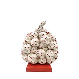 Sculpture Citrouilleskull par VL | Sculpture Pop-art