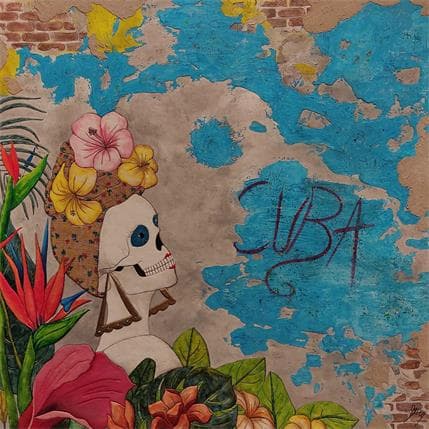 Painting Viva la Vida by Geiry | Painting Figurative Life style