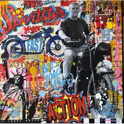 Peinture Greatest Sporter par Novarino Fabien | Tableau Pop-art Icones Pop
