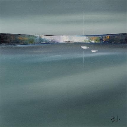 Peinture Emotions marines 37 par Roussel Marie-Ange et Fanny | Tableau Figuratif Huile Marine, Paysages