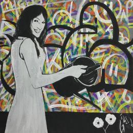 Pintura yellow light por Di Vicino Gaudio Alessandro | Pintura Street art Acrylic, Graffiti Life style