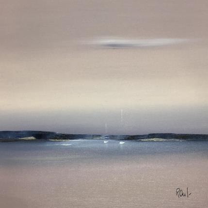 Peinture douceur marine 36 par Roussel Marie-Ange et Fanny | Tableau  Huile