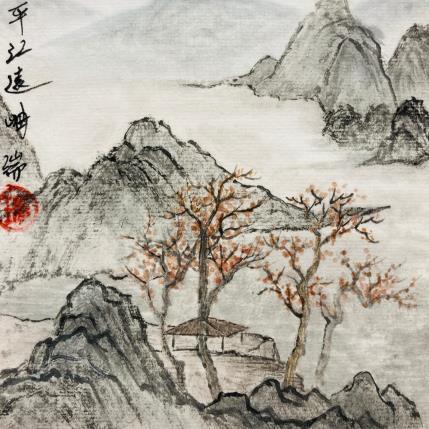 Peinture Empty pavilion par Amblard Rui | Tableau Figuratif Aquarelle Paysages