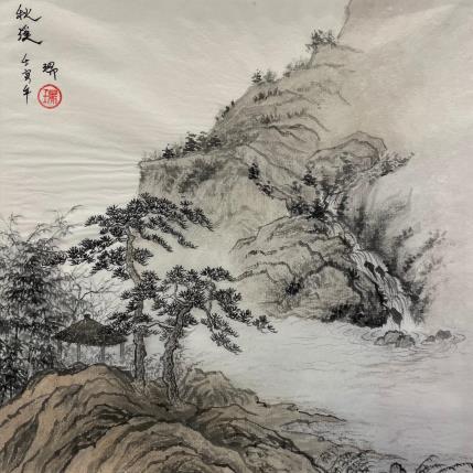 Peinture The brook babbing away par Amblard Rui | Tableau  Aquarelle