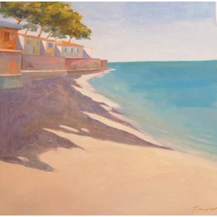 Peinture Une belle arrière saison par Foucras François | Tableau Figuratif Acrylique Marine, Paysages