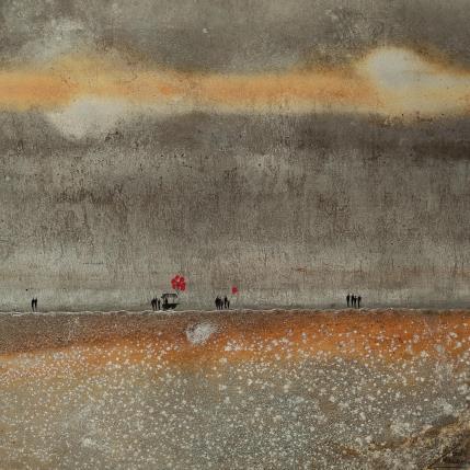 Peinture PRUNE par Manconi Gil | Tableau Figuratif Métal Minimaliste