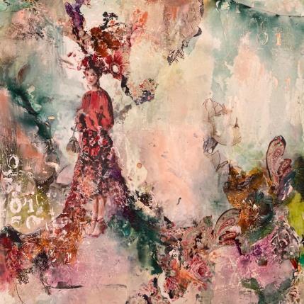 Painting The Passionfruit by Bergeron Marie-Josée | Painting Figurative Acrylic, Gluing, Oil Life style