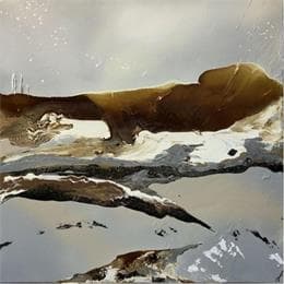 Pintura 344 por Naen | Pintura Abstract Acrylic Minimalist